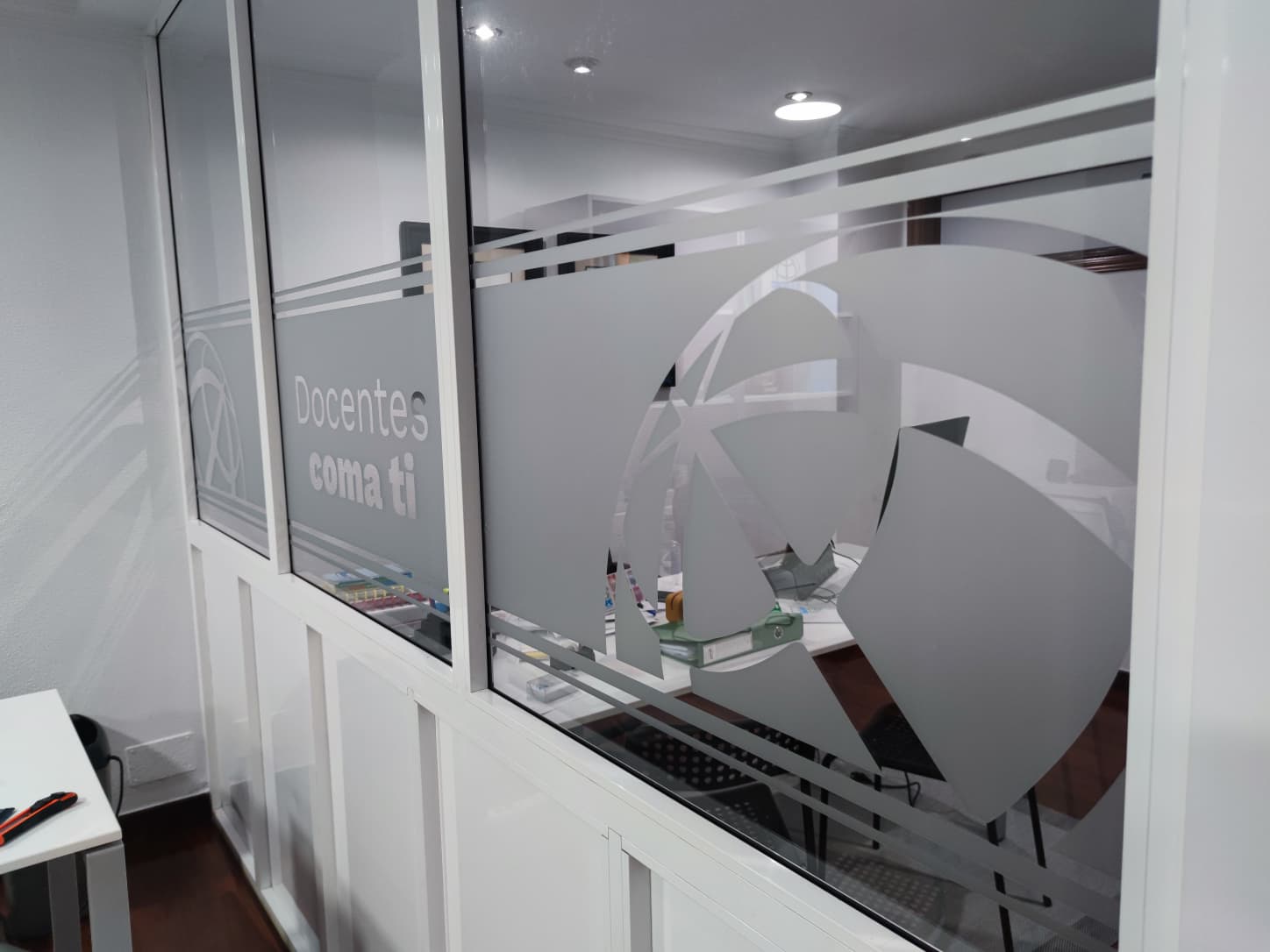 Vinilo ácido decorativo para oficinas y negocios Vinilo ácido para oficinas en Ourense