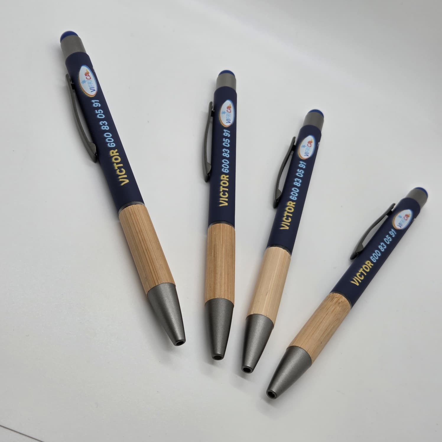 Bolígrafos personalizados impresos a todo color Bolígrafos personalizados impresos en Ourense